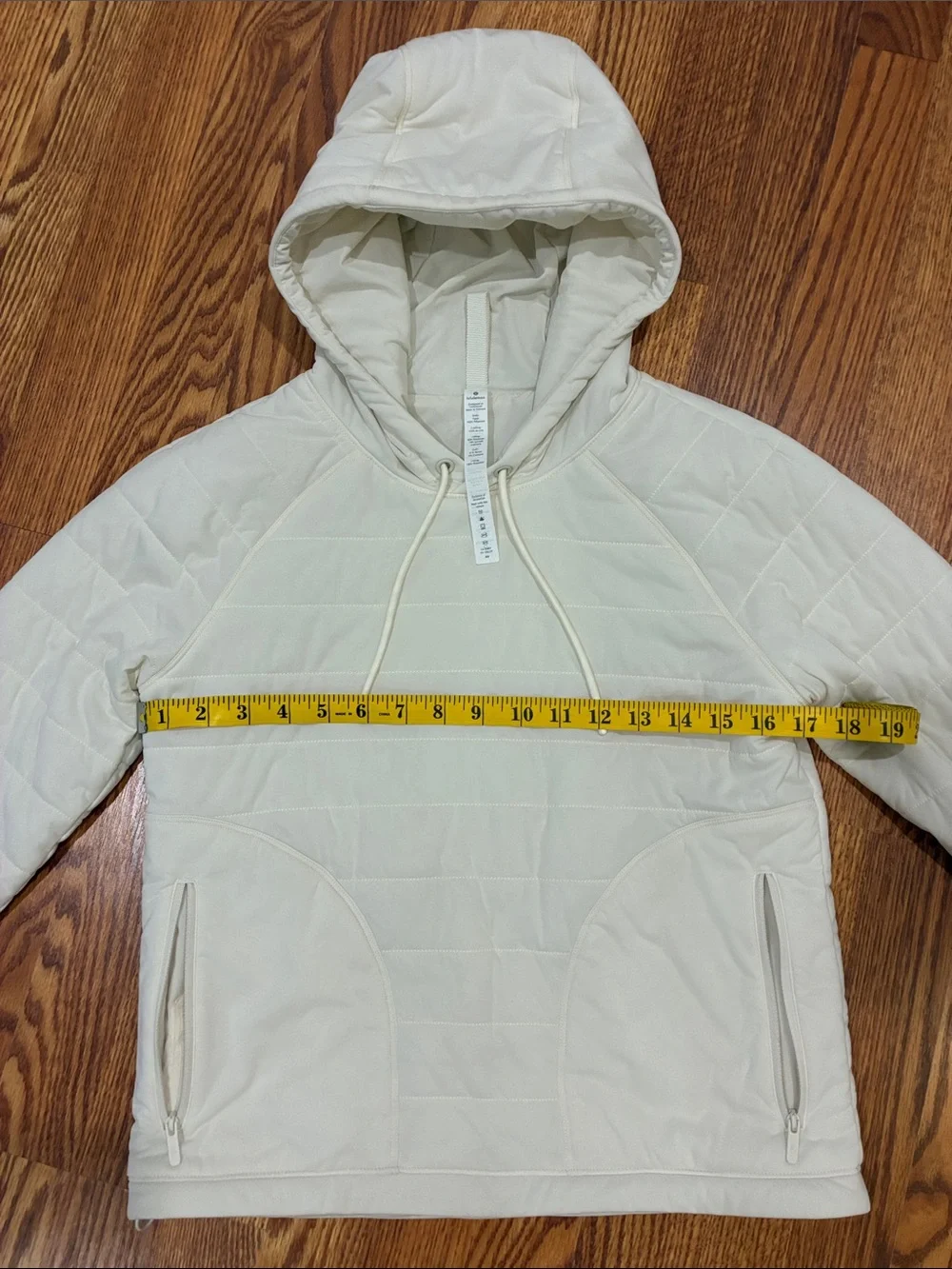 lululemon athletica Quilted Hooded Puffer - Cream